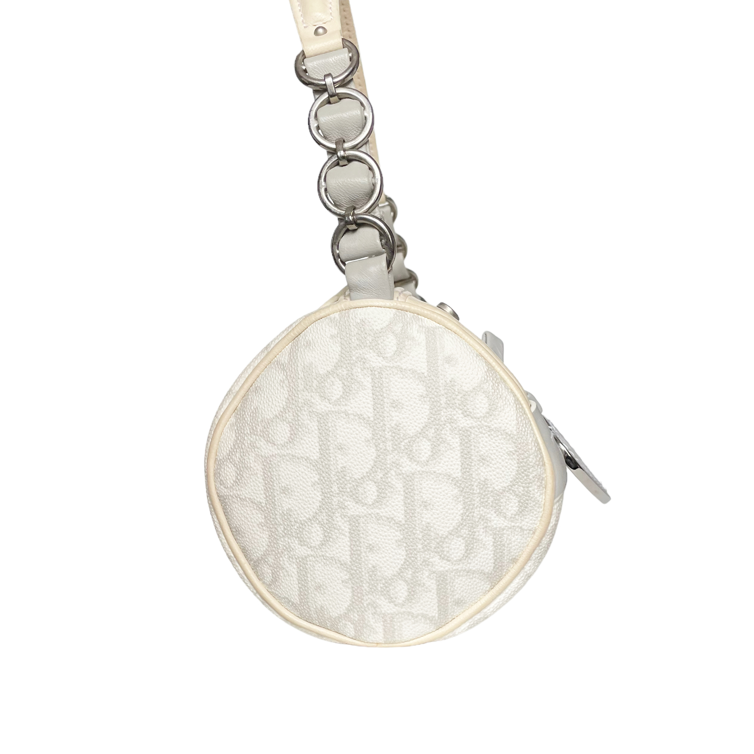 Dior Monogram Romantique Heart Mini Shoulder Bag in White / Grey – Nitryl