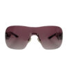 Dior Spuns Logo Shield Sunglasses in Pink / Silver - Image 2