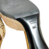 Gucci Monogram Heels in Metallic Gold UK 5 - Image 5