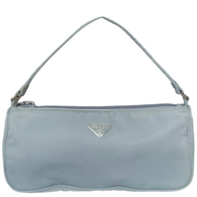 Prada nylon 2025 bag baby blue