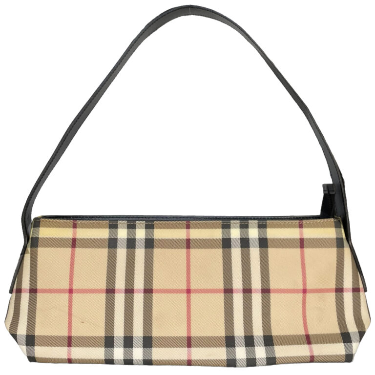 Vintage Burberry Nova Check Shoulder Bag | NITRYL