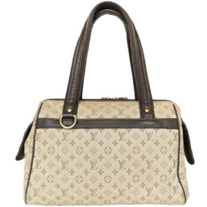 Vintage Louis Vuitton Monogram Josephine Shoulder Bag in Beige / Brown | NITRYL