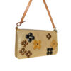 Louis Vuitton Monogram Flower Pochette Shoulder Bag in Beige - Image 3