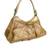 Gucci Monogram D Ring Hobo Shoulder Bag in Gold - Image 2