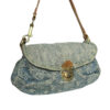 Louis Vuitton Monogram Denim Pleaty Shoulder Bag in Blue - Image 2