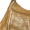 Gucci Monogram D Ring Hobo Shoulder Bag in Gold - Image 4
