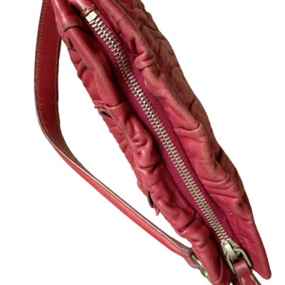 Shop PRADA Linea Rossa Leather Mini Handbag by rurunku