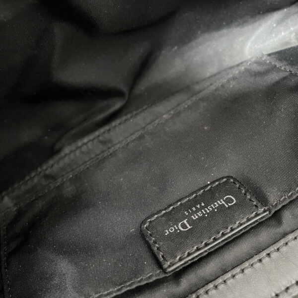 Dior Monogram Columbus Shoulder Bag in Black / Silver - Image 6