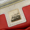 Fendi Leather Crystal Encrusted Shoulder Baguette Bag in Gold - Image 10