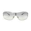 Chanel Diamante Wraparound Sunglasses in Silver - Image 2