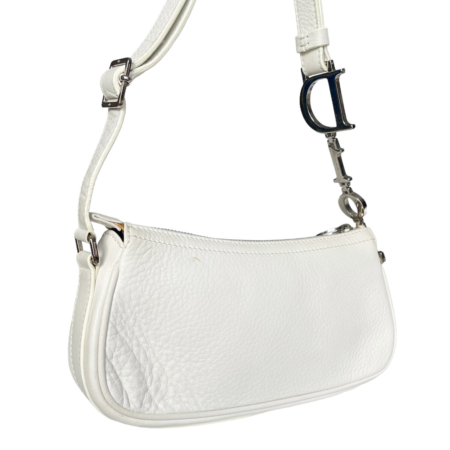 Christian Dior Lovely Diorissimo Charm Pochette - Neutrals Handle Bags,  Handbags - CHR176452