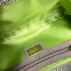 Fendi Metallic Shoulder Baguette Bag in Green / Silver - Image 6
