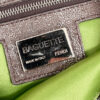 Fendi Metallic Shoulder Baguette Bag in Green / Silver - Image 7