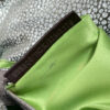 Fendi Metallic Shoulder Baguette Bag in Green / Silver - Image 8