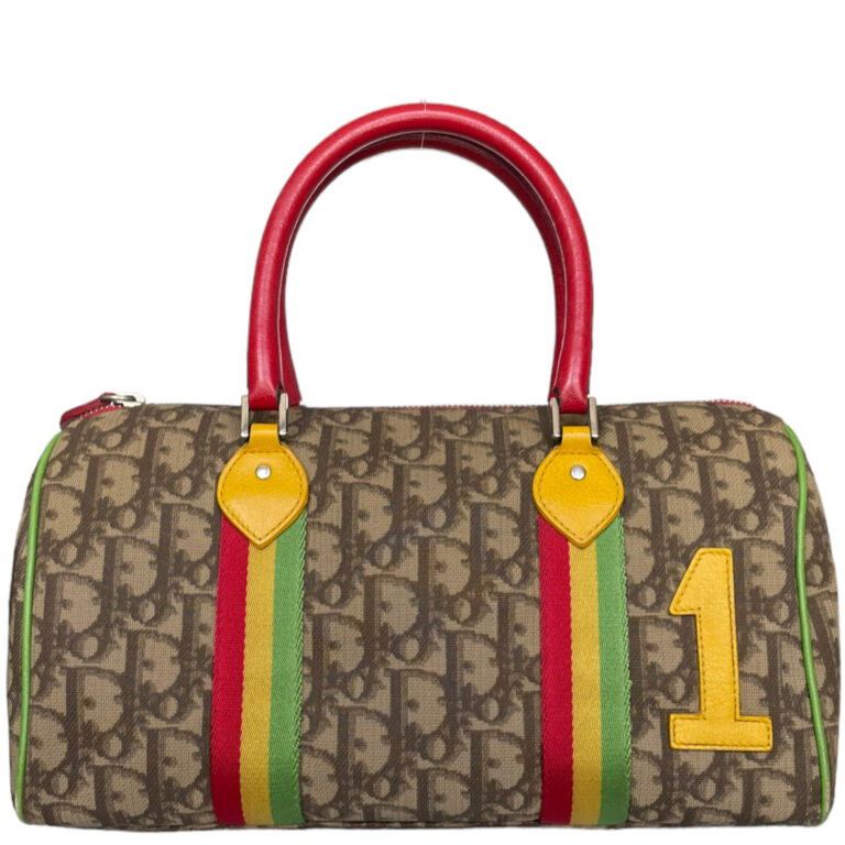 Vintage Dior Monogram Rasta Boston Bag | NITRYL