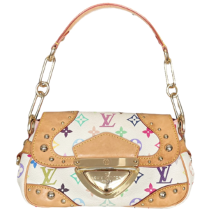 Vintage Louis Vuitton Monogram Murakami Marilyn Shoulder Bag in White / Multicolour | NITRYL