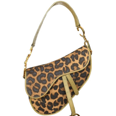 Dior print clearance saddle bag