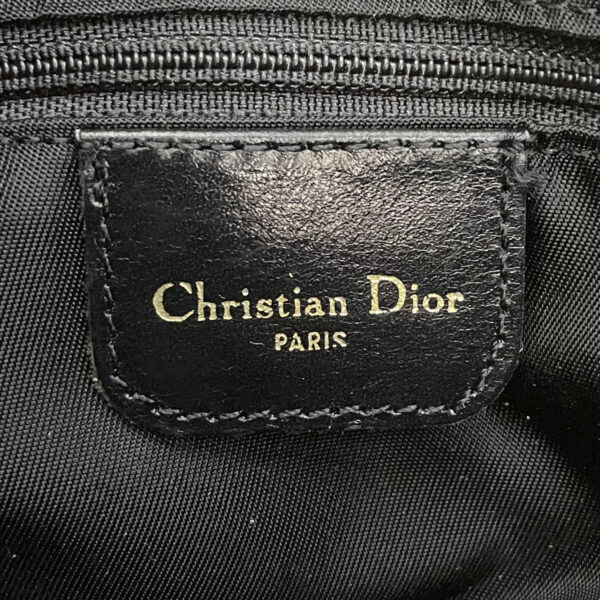 Dior Leopard Print Mini Saddle Bag in Brown / Green with Ostrich Skin Detailing - Image 8