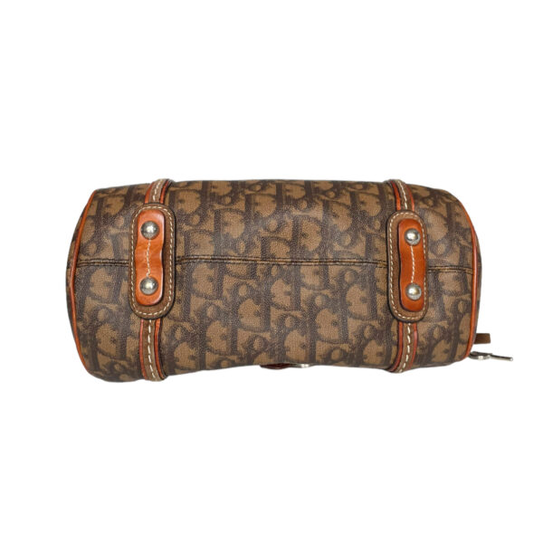 Dior Monogram Romantique Heart Mini Bag in Brown / Tan - Image 4