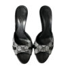 Gucci Monogram Heels in Grey / Black UK 5 - Image 2
