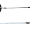 Chanel Rimless Oval Sunglasses in Black / Silver - Image 3