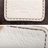 Dior Leather Saddle Shoulder Bag in White / Silver - Image 9