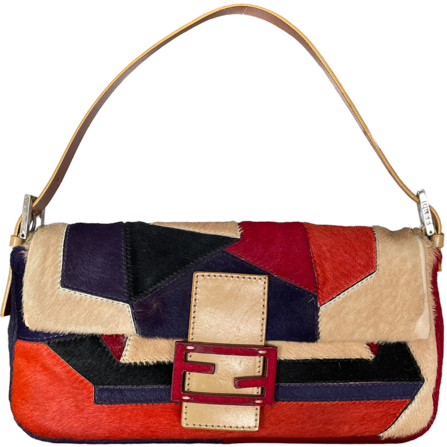 Fendi patchwork bag hotsell