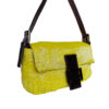 Fendi Beaded Shoulder Baguette Bag in Yellow - Image 2