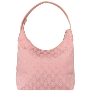 Vintage Gucci Monogram Shoulder Bag in Pink | NITRYL