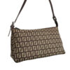 Fendi Monogram Shoulder Baguette Bag in Brown - Image 2
