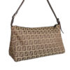 Fendi Monogram Shoulder Baguette Bag in Beige / Brown - Image 2