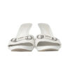 Dior Logo Heels in White / Silver UK 4 - Image 5