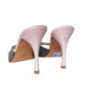 Dior Lock Denim Heels in Pink UK 4.5 - Image 3