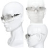 Dior Millennium Rimless Wraparound Sunglasses in Silver - Image 4