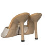 Chanel Logo Travel Heels in Beige UK 4 - Image 4