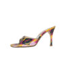 Dior Harlequin Lock Heels in Pink / Yellow UK 4.5 - Image 3