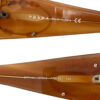 Prada Logo Wraparound Sunglasses in Beige / Tan - Image 4