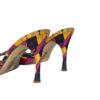 Dior Harlequin Lock Heels in Pink / Yellow UK 4.5 - Image 4