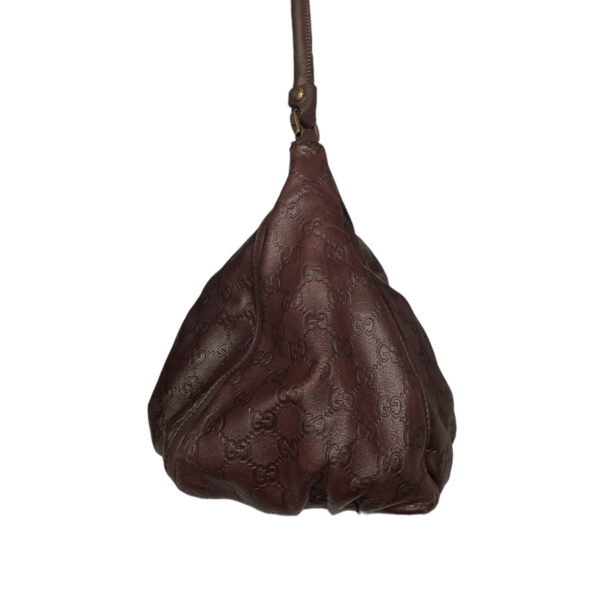 Gucci Monogram D Ring Shoulder Bag in Brown / Gold - Image 3