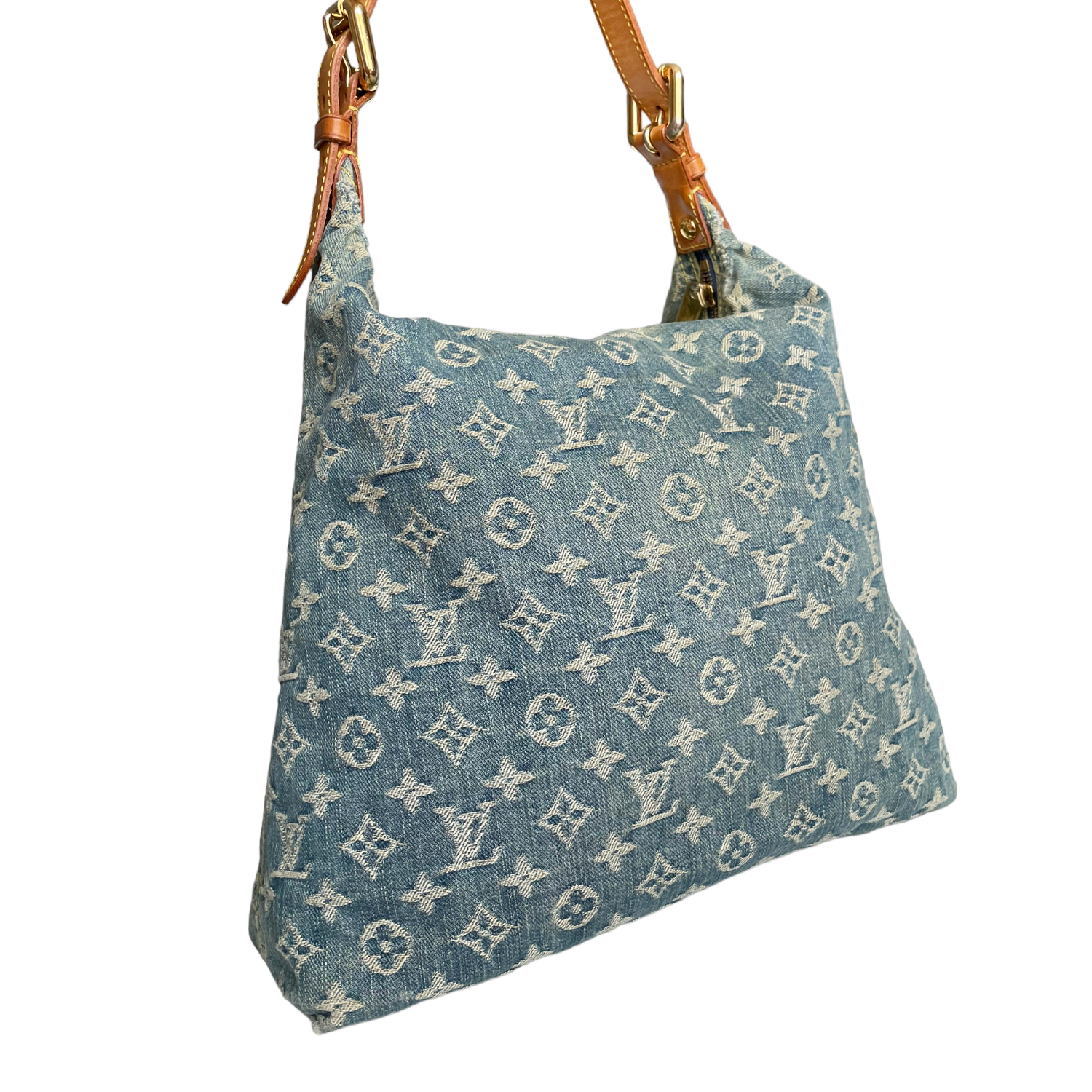 Baggy crossbody bag Louis Vuitton Blue in Denim - 32342192