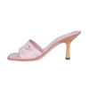 Chanel Logo Travel Heels in Pink UK 4 - Image 3