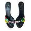 Dior Punk Logo Heels in Black UK 4 - Image 2