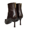 Chanel Mesh Logo Heeled Boots in Brown / Gold UK 5 - Image 4