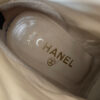 Chanel Mesh Logo Heeled Boots in Brown / Gold UK 5 - Image 5