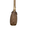 Gucci Monogram Satin Mini Shoulder Bag in Brown / Gold - Image 3