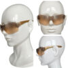 Dior Schlak Wraparound Sunglasses in Gold - Image 3