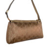 Gucci Monogram Satin Mini Shoulder Bag in Brown / Gold - Image 5