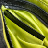 Fendi Beaded Shoulder Baguette Bag in Black with Crystal Encrusted Clasp and Exotic Leather Detailing - Image 9