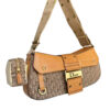 Dior Monogram Street Chic Columbus Pocket Shoulder Bag in Beige / Tan - Image 2