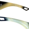 Dior Diorito Oversized Wraparound Sunglasses in Silver / Beige - Image 3